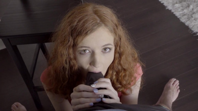 Ginger Abby Rains wants to watch her stepbrother dominate her greedy twat